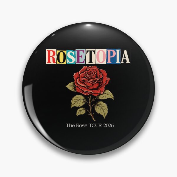 Item preview, The Rose Rosetopia Tour 2026, The Rose Tour 2026, The Rose Black Rose, The Rose Rosetopia World Tour 2026 - The Rose designed and sold by Holdmera.