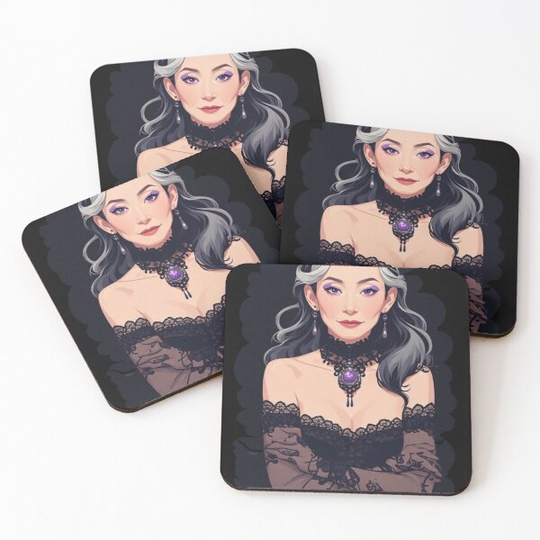 Item preview, Light of Experience – Elegant Gothic Beauty Portrait designed and sold by halibutgoatramb.