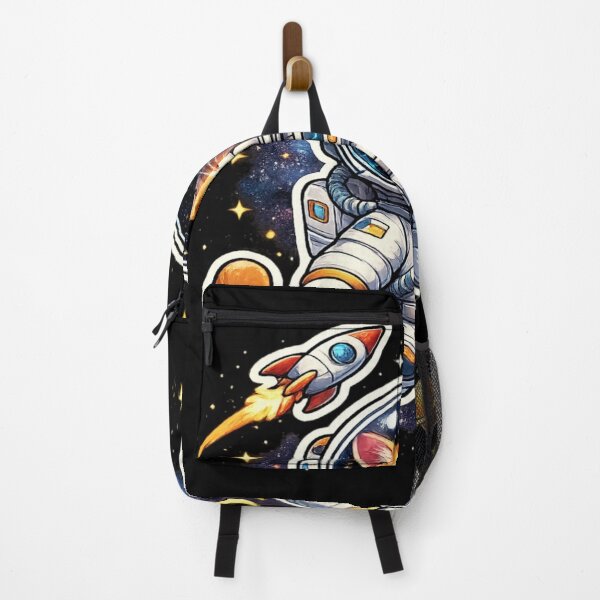 Item preview, Cosmic Cat Astronaut Sticker | Cute Space Explorer designed and sold by Genzfirevibes.