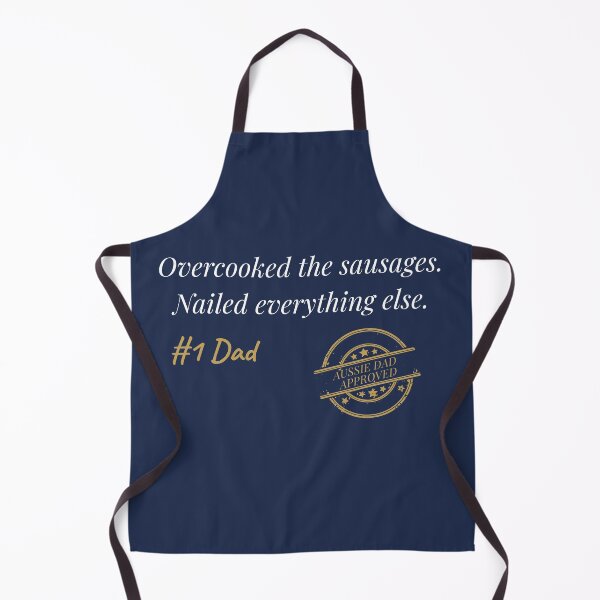 Item preview, Funny Aussie Dad Gift – Overcooked the Sausages Nailed Everything Else designed and sold by Ivory & Ives.