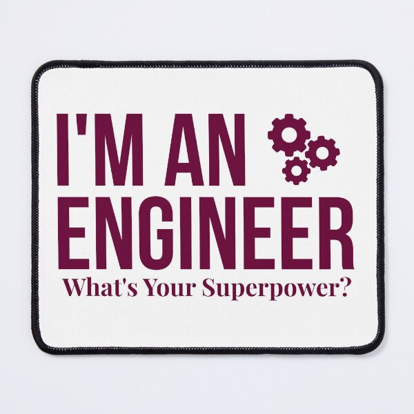 Item preview, I'm an Engineer What's Your Superpower Funny Engineer Gift Engineering Shirt designed and sold by thesogart.
