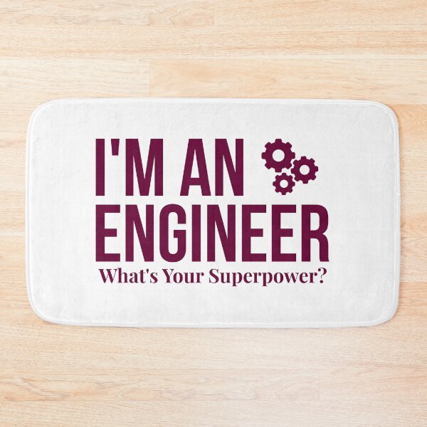Item preview, I'm an Engineer What's Your Superpower Funny Engineer Gift Engineering Shirt designed and sold by thesogart.
