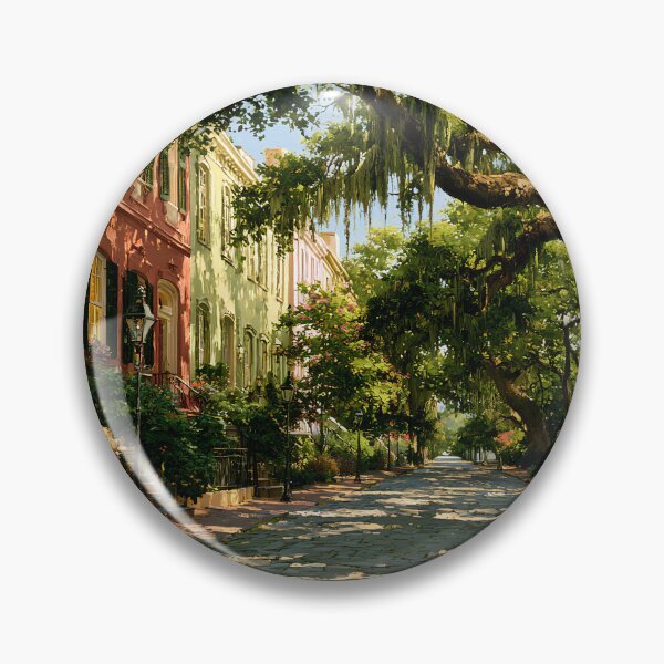 Item preview, Jones Street Savannah Georgia Southern Elegance designed and sold by daila70.