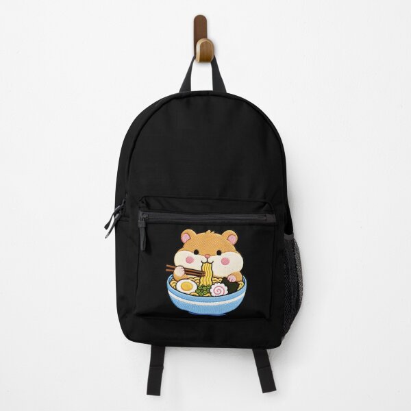 Item preview, Hamster Ramen Embroidery Patch | Cute Kawaii Hamster Noodle Lover designed and sold by ColorSplash123.