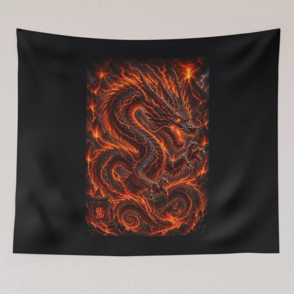 Item preview, ⚡ ELEMENTAL DRAGONS COLLECTION ⚡- VOLCANIC designed and sold by WheelieGdArt.