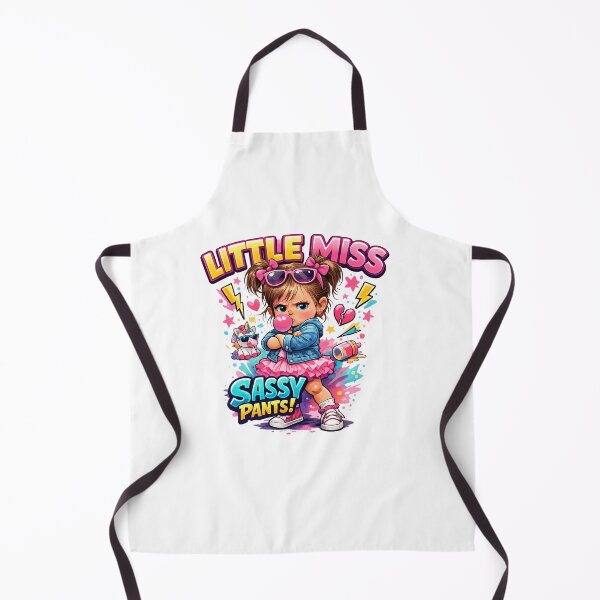 Item preview, Little Miss Sassy Pants – Cute Sassy Toddler Girl Graphic T-Shirt | Funny Attitude Kids Fashion Design designed and sold by Sushikidsntod.