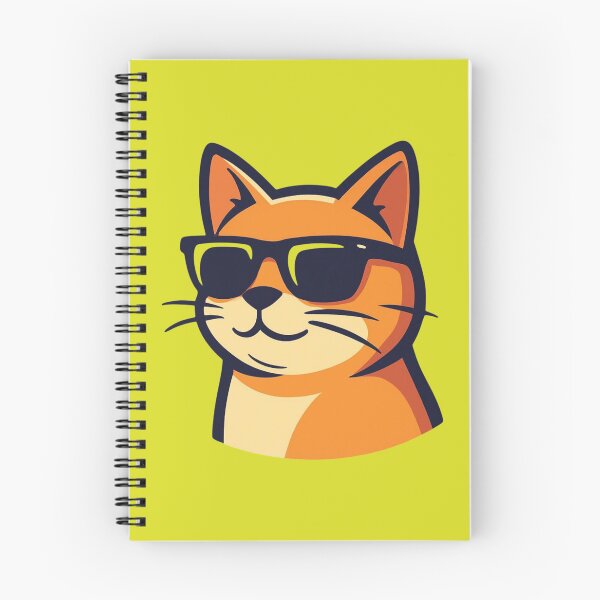 Item preview, Cat in glasses  designed and sold by Zelott-shirts.