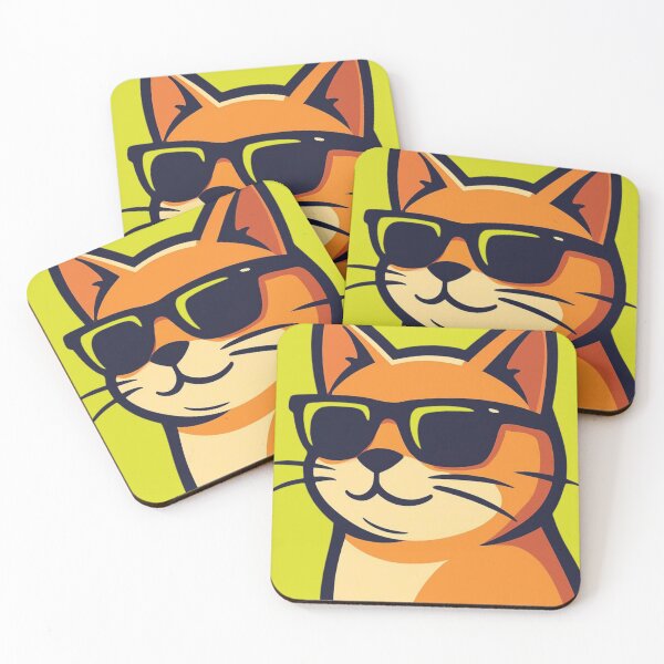 Item preview, Cat in glasses  designed and sold by Zelott-shirts.