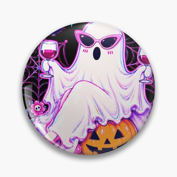 Item preview, Spooky Season Glam Halloween Ghost designed and sold by varin-studio.