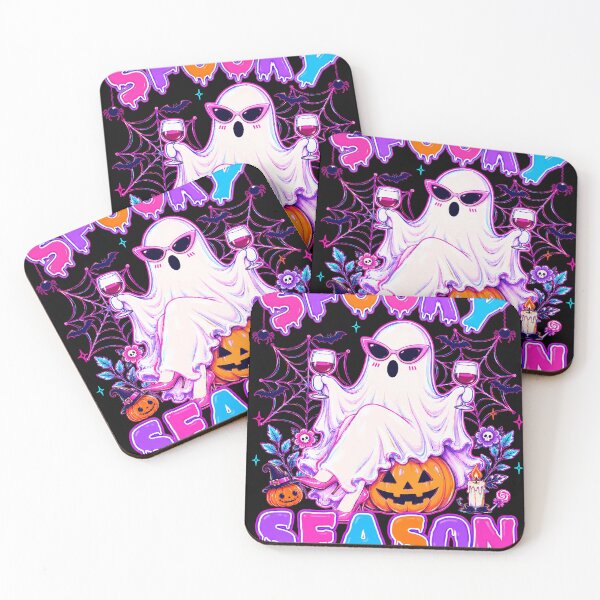 Item preview, Spooky Season Glam Halloween Ghost designed and sold by varin-studio.