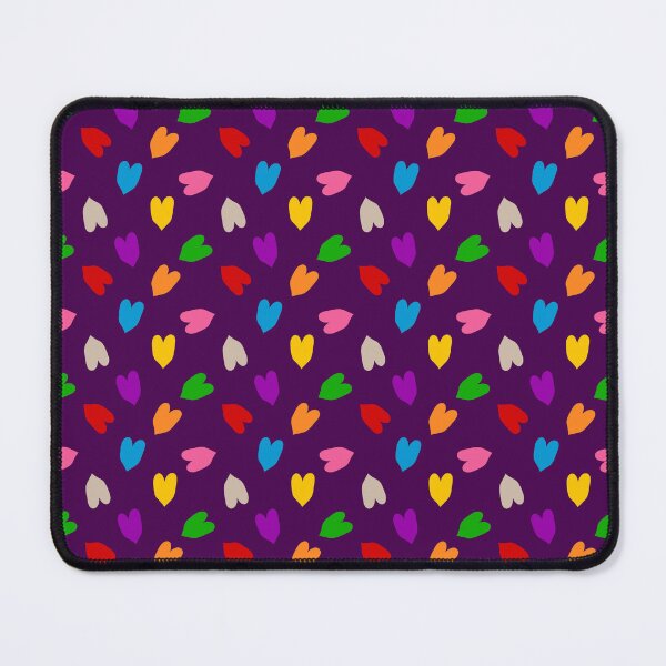 Item preview, Colourful Hearts Love Pattern Design - Purple designed and sold by PatternTitan.