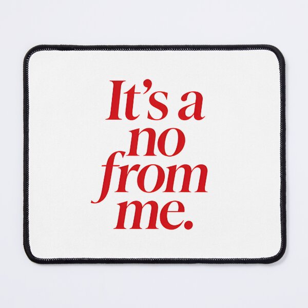 Item preview, it's a no from me designed and sold by Arty Art.