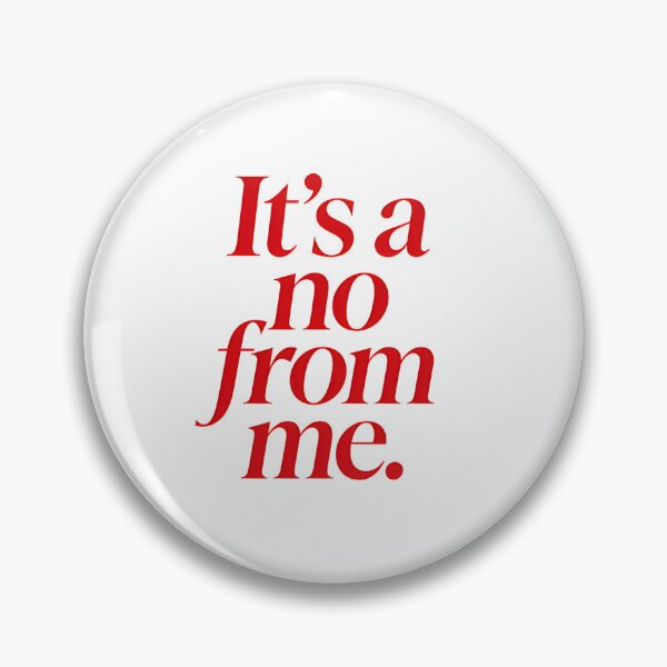 Item preview, it's a no from me designed and sold by Arty Art.