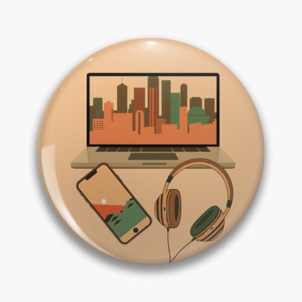 Item preview, Urban Tech Pattern | Urban/Youth Art designed and sold by UnhingedBird.