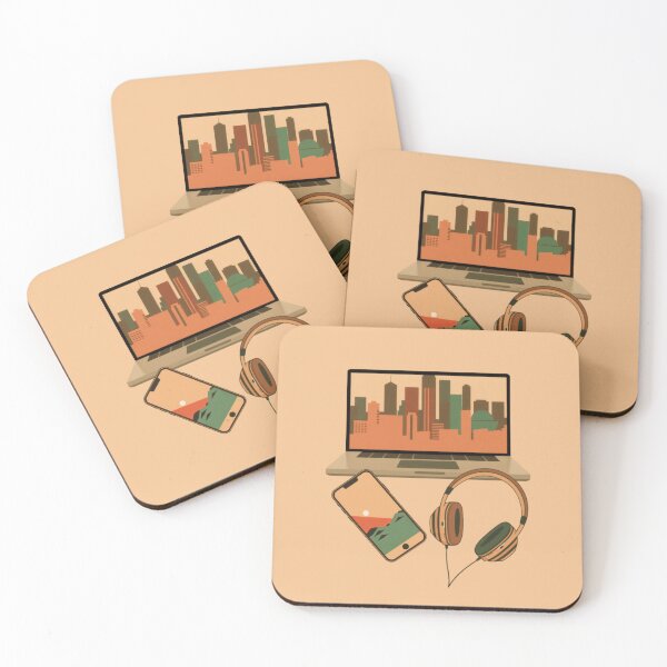 Item preview, Urban Tech Pattern | Urban/Youth Art designed and sold by UnhingedBird.