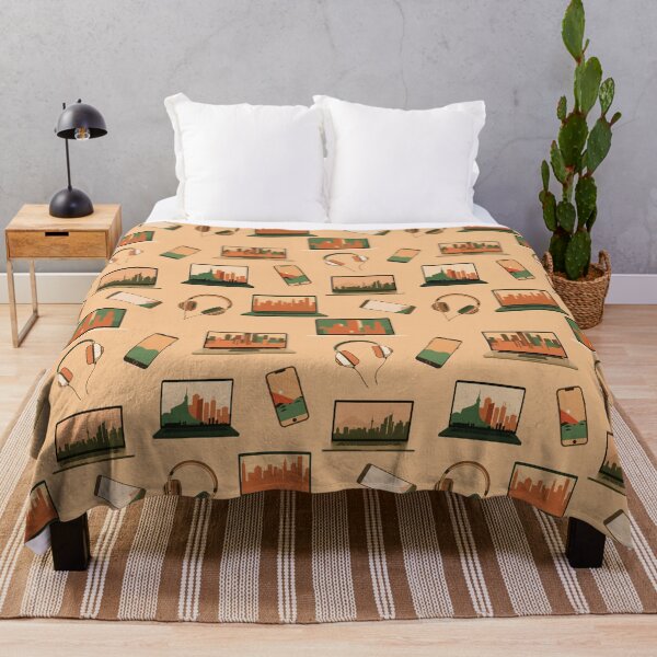 Item preview, Urban Tech Pattern | Urban/Youth Art designed and sold by UnhingedBird.