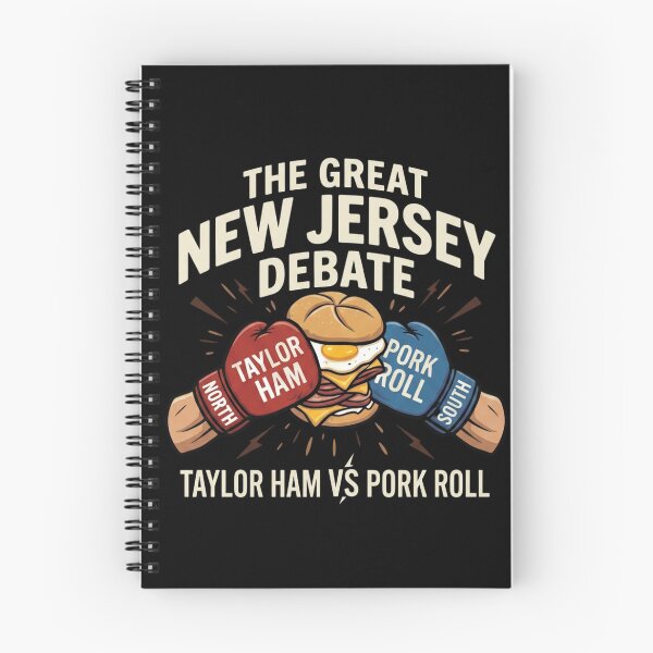Item preview, The Great New Jersey Debate Taylor Ham vs Pork Roll designed and sold by VintryOff.