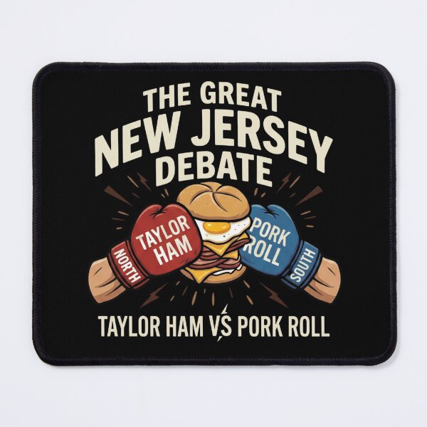 Item preview, The Great New Jersey Debate Taylor Ham vs Pork Roll designed and sold by VintryOff.