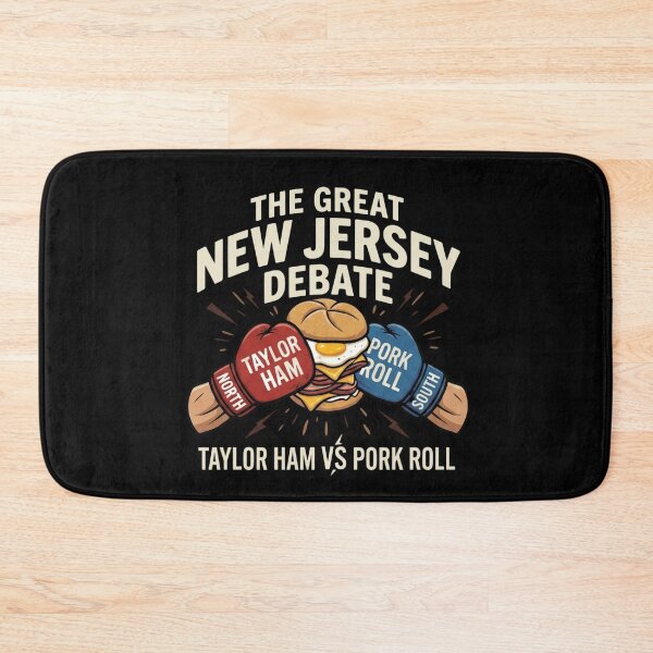 Item preview, The Great New Jersey Debate Taylor Ham vs Pork Roll designed and sold by VintryOff.