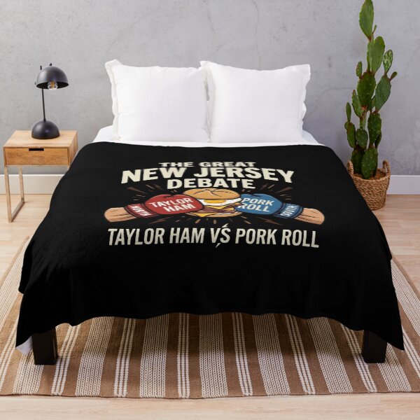 Item preview, The Great New Jersey Debate Taylor Ham vs Pork Roll designed and sold by VintryOff.