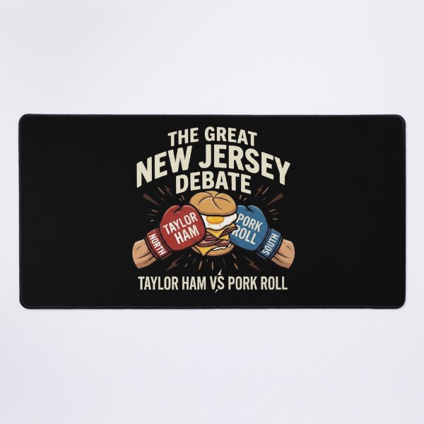 Item preview, The Great New Jersey Debate Taylor Ham vs Pork Roll designed and sold by VintryOff.