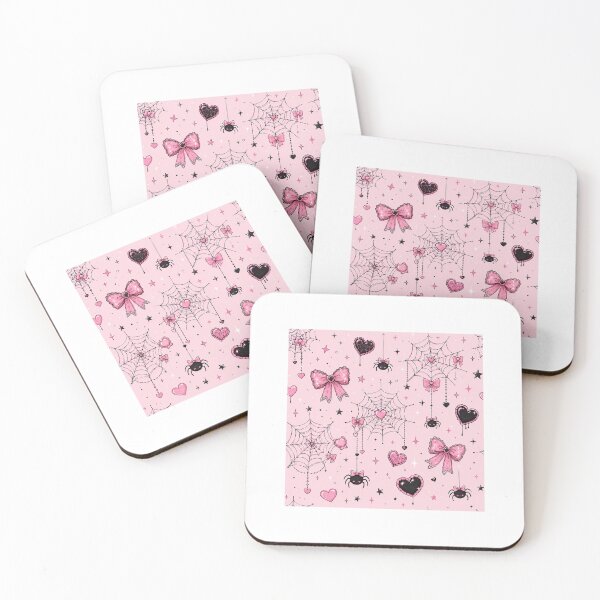 Item preview, Pink Spider Web Gothic Aesthetic Pattern designed and sold by nabbieanu.