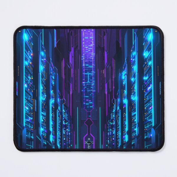 Item preview, Data Temple Glitch – Sacred Server Architecture & Digital Cathedral designed and sold by RetroWaveArtCo.