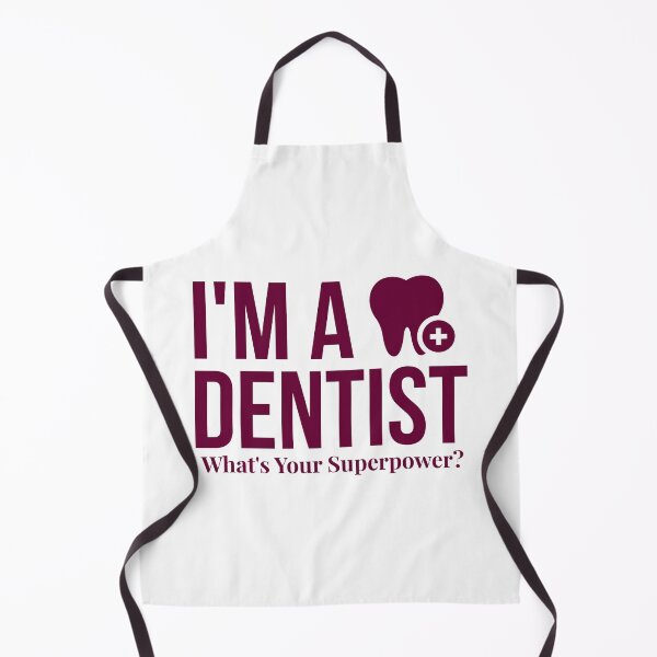 Item preview, I'm a Dentist What's Your Superpower Funny Dentist Gift Dental Shirt designed and sold by thesogart.