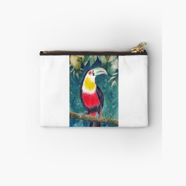 Item preview, Watercolor colorful toucan bird designed and sold by Kovacekau.