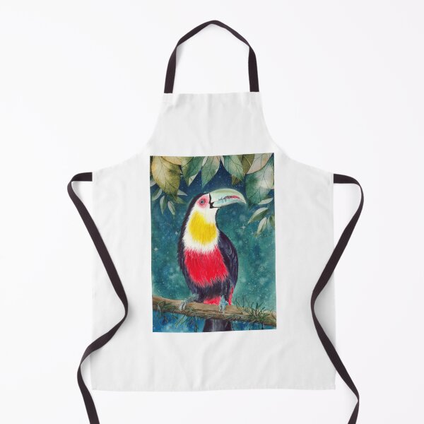 Item preview, Watercolor colorful toucan bird designed and sold by Kovacekau.