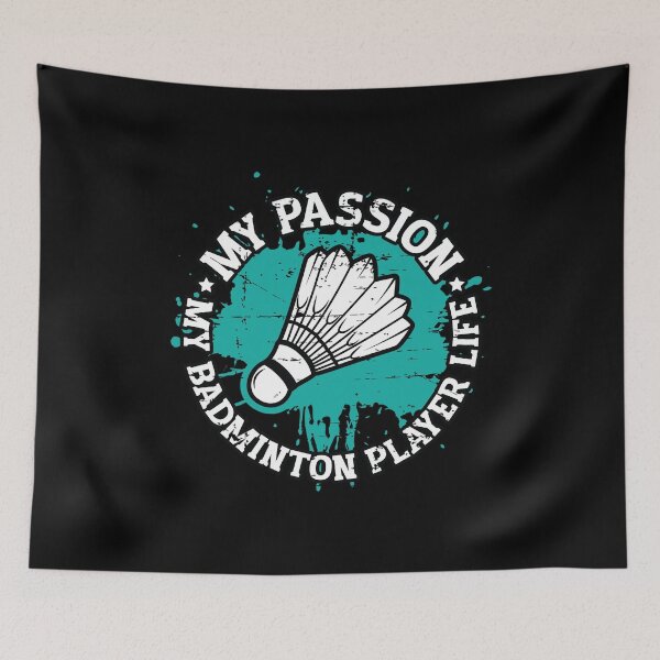 Item preview, Badminton Player My Passion My Badminton Match designed and sold by tshirtconcepts.