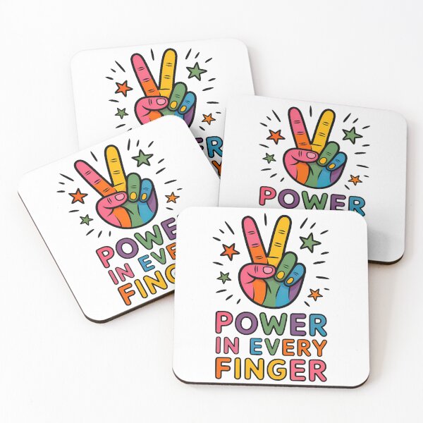 Item preview, Power In Every Finger designed and sold by Yogameditasi.