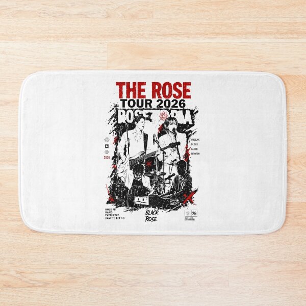 Artikelvorschau, The Rose Rosetopia Tour 2026, The Rose Tour 2026, The Rose Black Rose, The Rose Rosetopia World Tour 2026 - The Rose entworfen und verkauft von Holdmera.