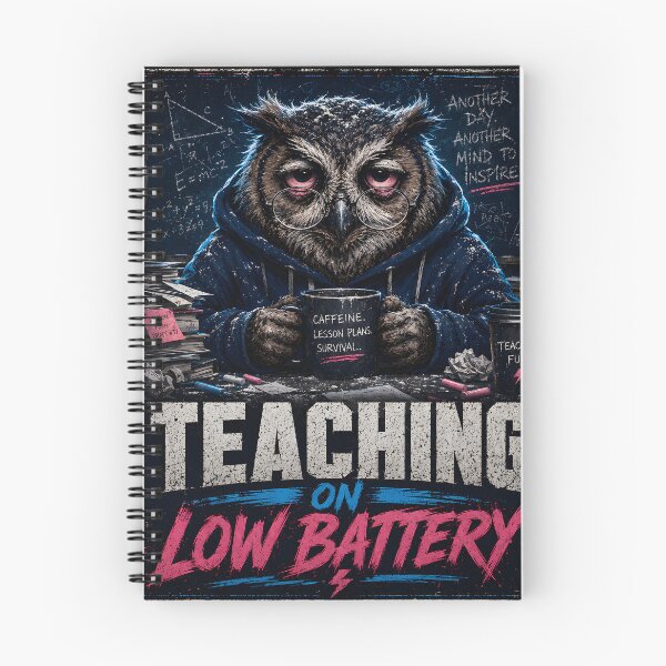 Item preview, Teaching with a Low Battery designed and sold by Fab-Haven.