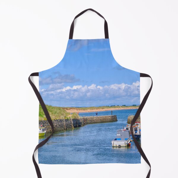 Item preview, Seaton Sluice Harbour in Summer Sunshine designed and sold by Violaman.