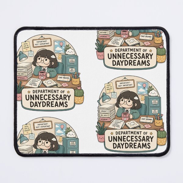 Item preview, Department of Unnecessary Daydreams designed and sold by Soulprint88.