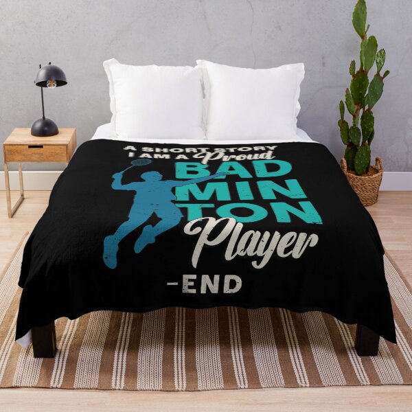 Item preview, Badminton Player A Short Story Loves Racquet Sport designed and sold by tshirtconcepts.
