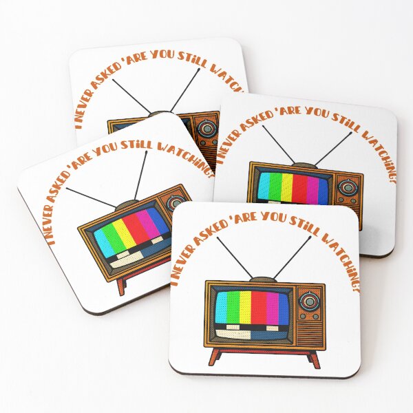 Item preview, I Never Asked Are You Still Watching - Funny Retro TV Color Bars designed and sold by Melian Vintage.