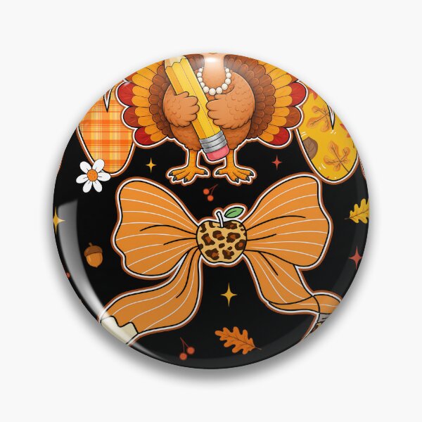 Item preview, Thankful Teacher Thanksgiving Turkey designed and sold by varin-studio.