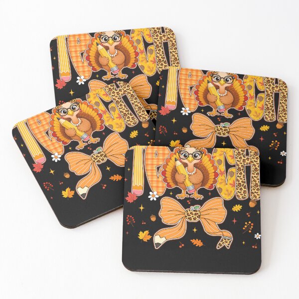 Item preview, Thankful Teacher Thanksgiving Turkey designed and sold by varin-studio.