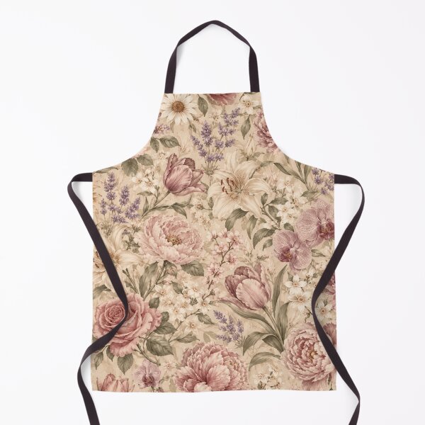 Item preview, Vintage Floral Seamless Pattern | Antique Botanical Watercolor Flowers | Romantic Cottagecore Garden designed and sold by agaa-vibes-studio.
