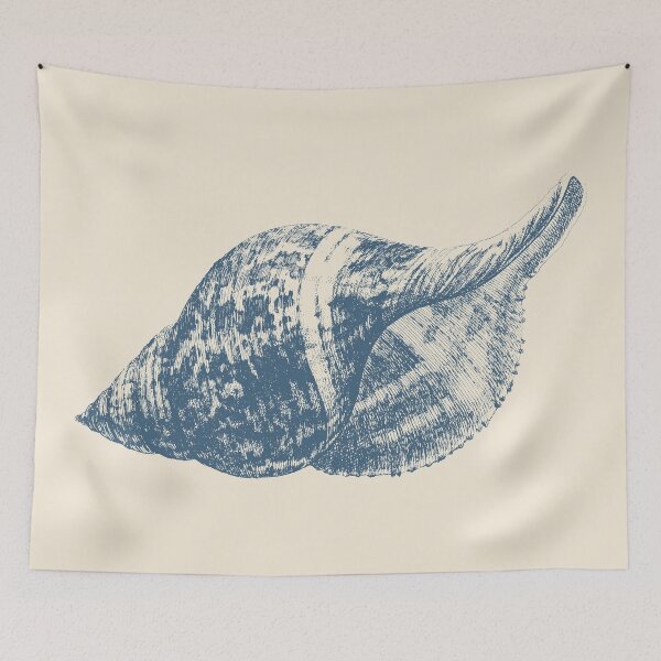 Item preview, Vintage Seashell Illustration Coastal Collection designed and sold by OpenFrameStudio.