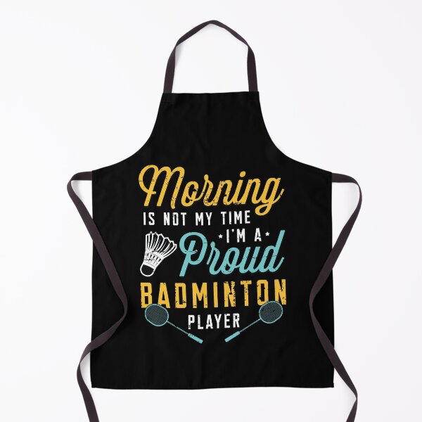Item preview, Badminton Player Morning Is Not My Time Net Shot designed and sold by tshirtconcepts.