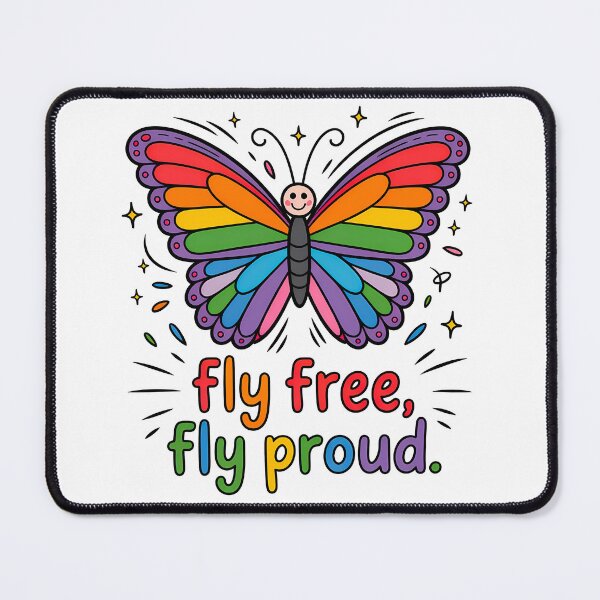 Item preview, Fly Free Fly Proud designed and sold by Yogameditasi.