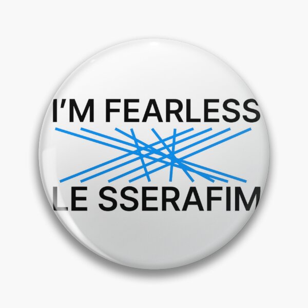 Item preview, LE SSERAFIM I'm Fearless Abstract Blue Graphic designed and sold by moamaxshop.