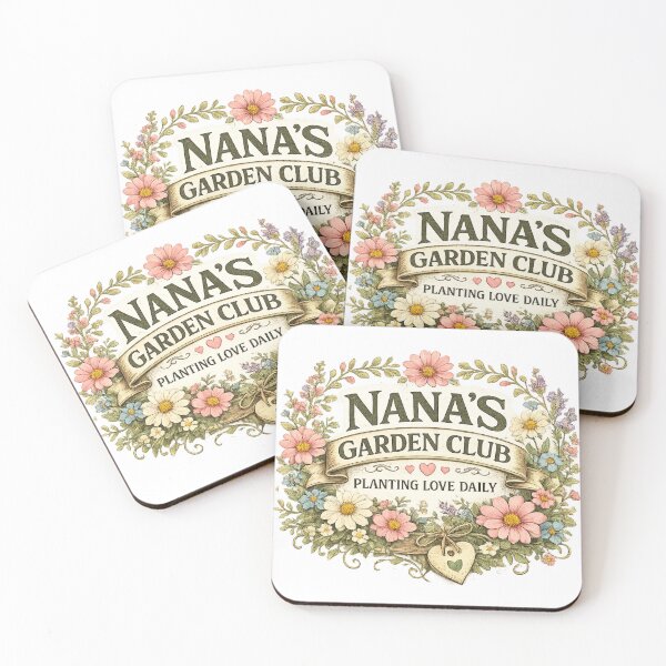 Item preview, Nana's Garden Club Planting Love Daily designed and sold by CozyRetirementGifts.
