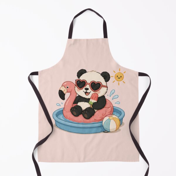 Item preview, Vacation Mode Giant Panda designed and sold by MellowMunchkins.