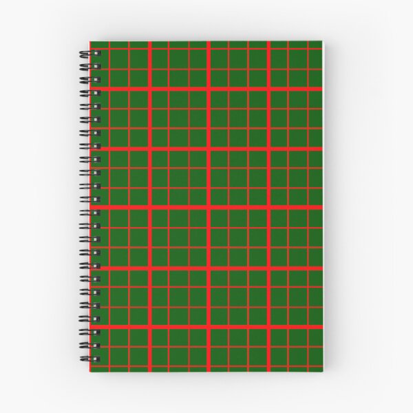 Item preview,  Red On Green Grid Windowpane Plaid Design  designed and sold by PatternTitan.