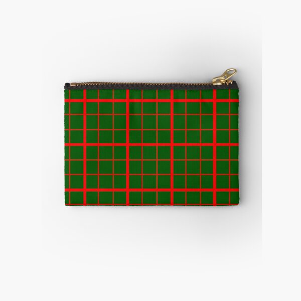 Item preview,  Red On Green Grid Windowpane Plaid Design  designed and sold by PatternTitan.