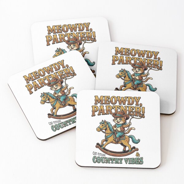 Item preview, Meowdy Cowboy Cat designed and sold by PixelStyle Studio.